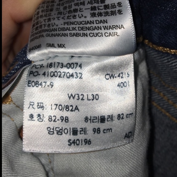 RARE LEVI’S 501 CT Plus Thrashed & Distressed Raw Hem SZ: 32 (12) - Picture 5 of 10